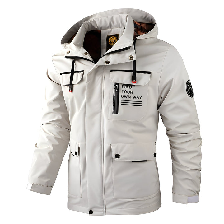 Fredrick - Regenfeste, dicke Herren-Outdoor-Jacke