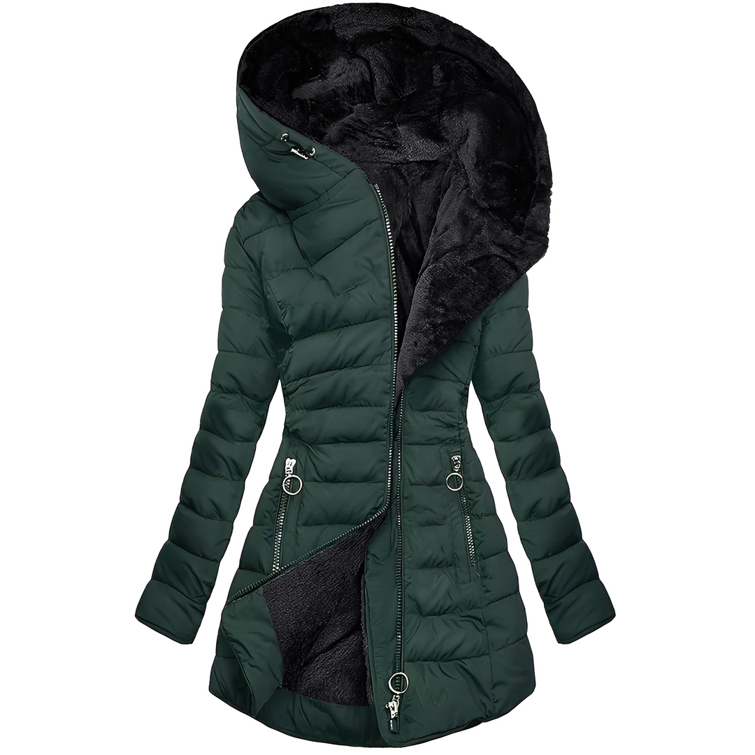 Kassandra - Modische, bequeme Damen-Samtjacke