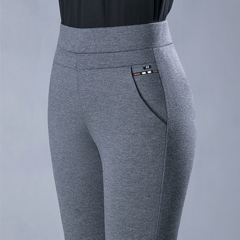 Athena - Elegante stretchige Damenhose mit hohem Bund