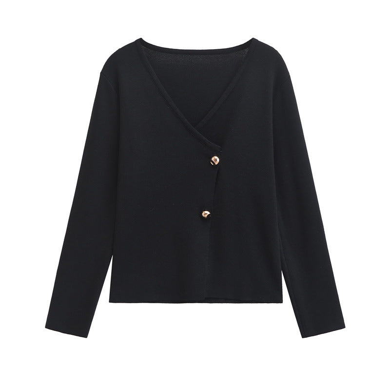 Helena - Eleganter Damen-Cardigan mit asymmetrischem Design