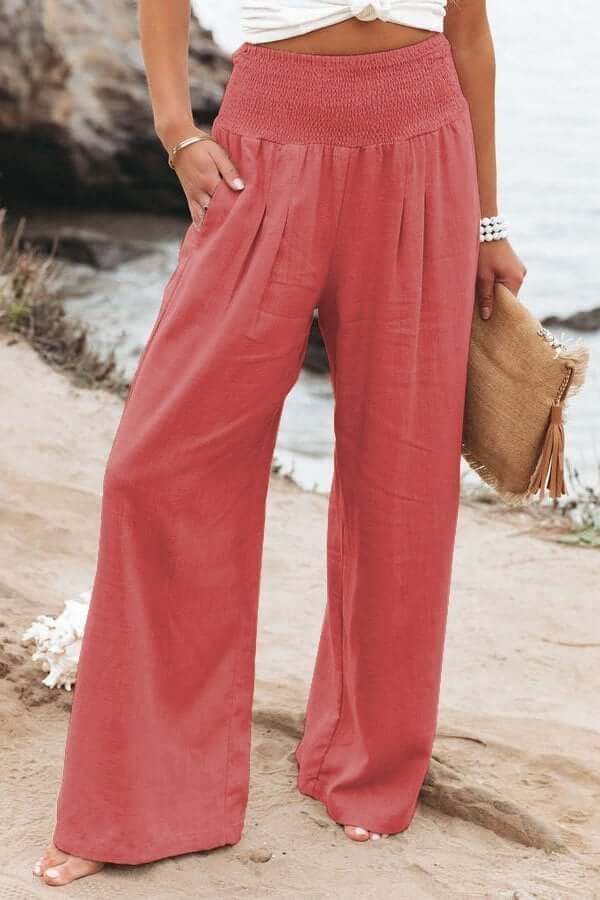 Quinley - Leinen Stretch-Hose