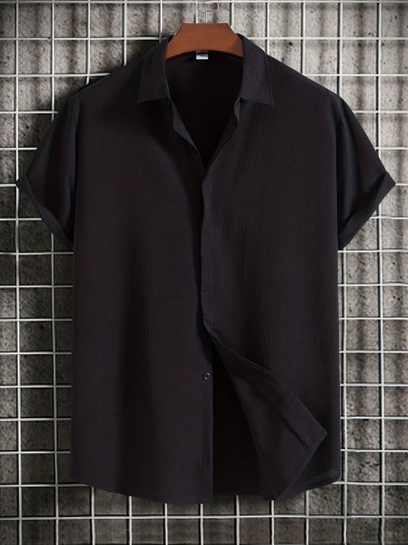 Joshua - Elegante und Mühelose Kurzarmbluse