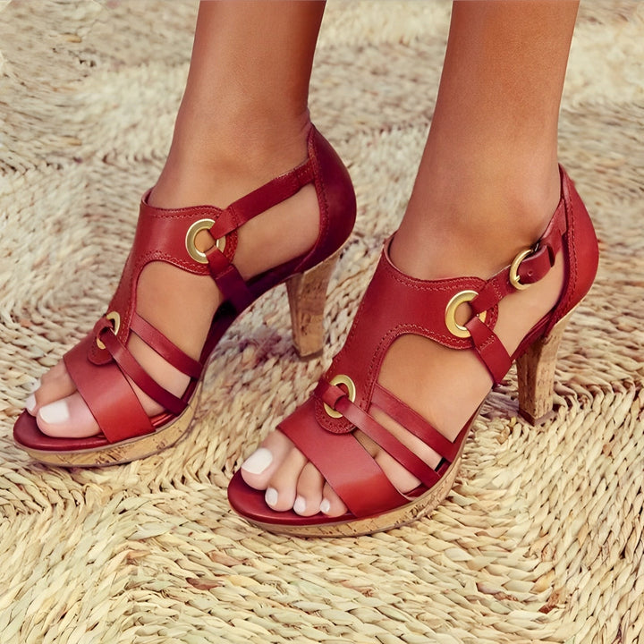 Laurelle - Elegante Damensandalen mit hohen Absätzen