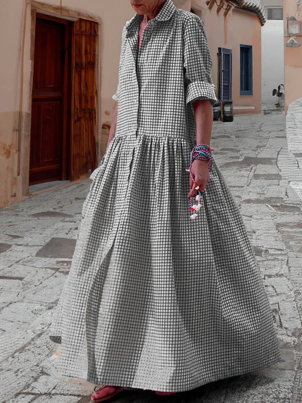 Lucia - Elegantes Kleid mit langen Ärmeln