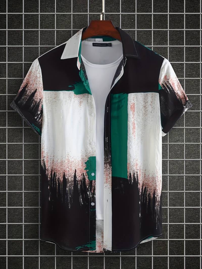 Kenneth - Kurzarm-Casual-Hemd mit frischem Stil