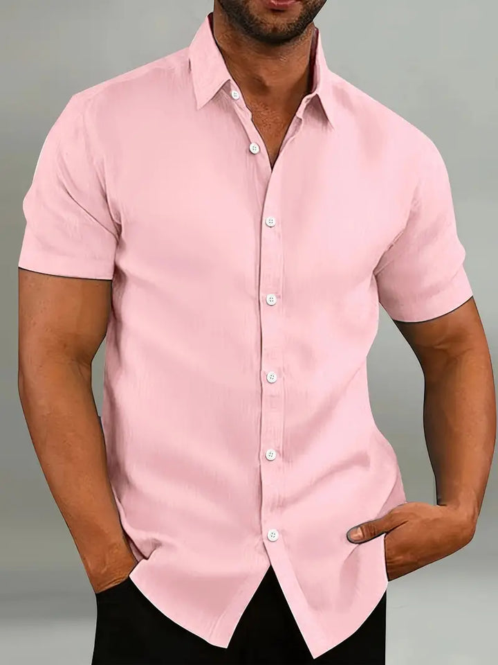 Neil - Freizeithemd mit Button-Down-Kragen