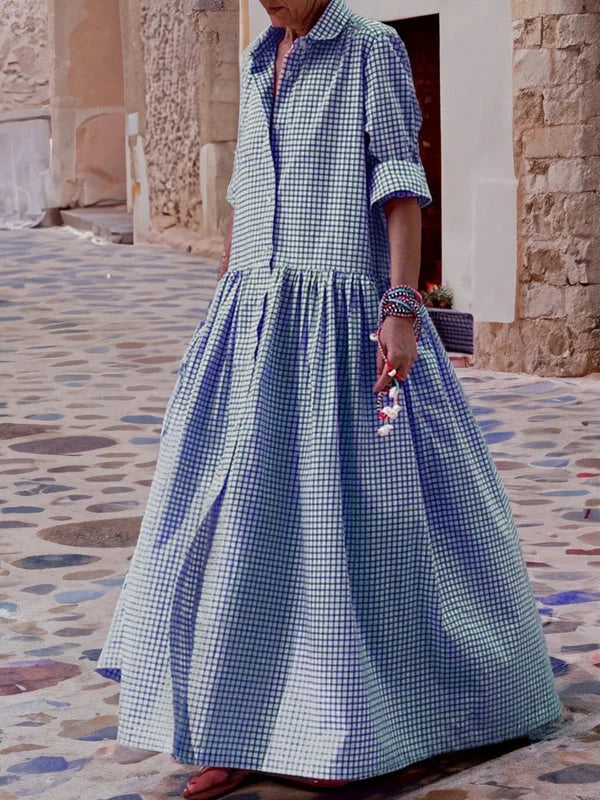 Lucia - Elegantes Kleid mit langen Ärmeln
