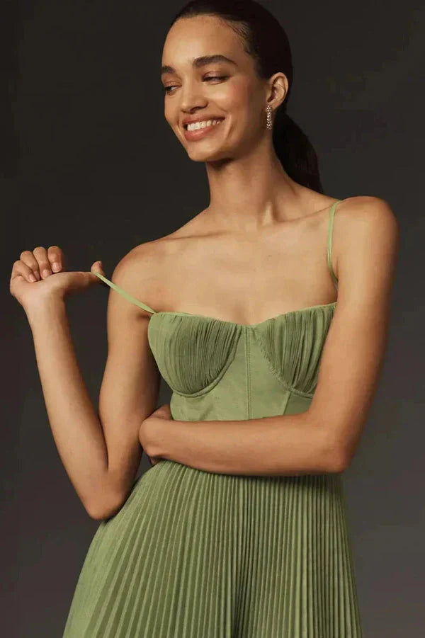 Amabelle - Feminin und Raffiniert Midi Kleid