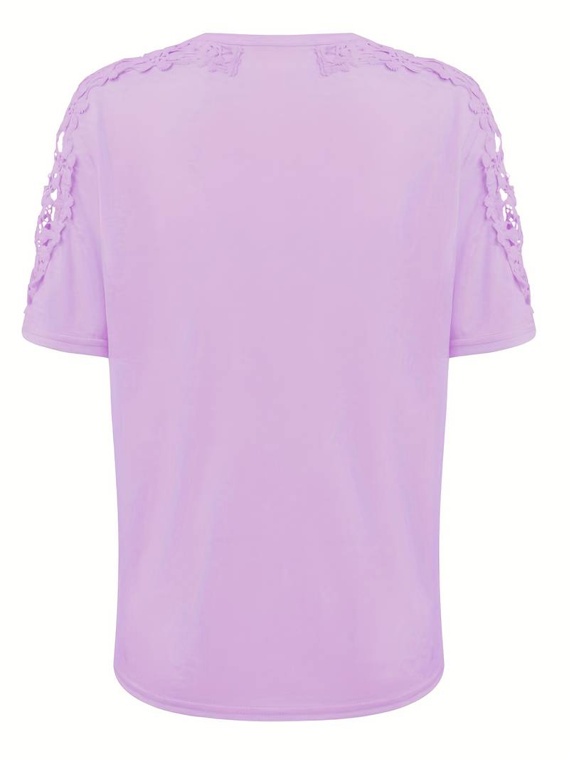 Rhea - Das Perfekte Rundhals-T-Shirt für Jeden Tag