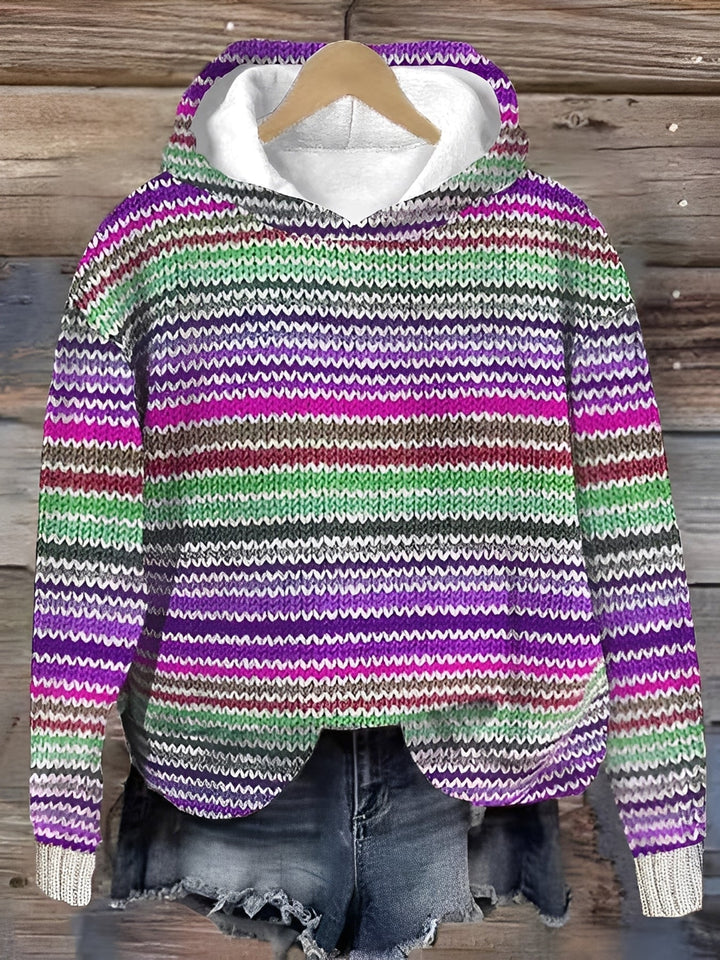 Jacalyn - Gemütlicher, farbenfroher Damen-Hoodie