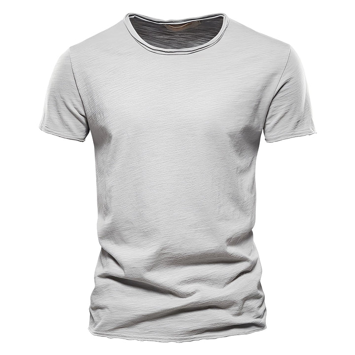 Roderick - Bequemes Herren-T-Shirt aus Baumwolle mit kurzen Ärmeln