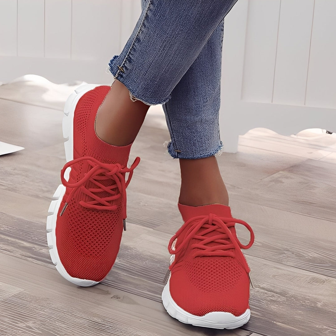 Caroline - Bequeme Damen-Schuhe aus geflochtenem Mesh