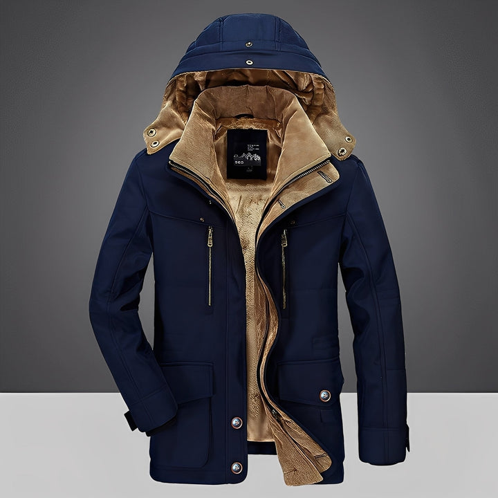 Nicholas - Herrenjacke mit warmem Fleece-Innenfutter