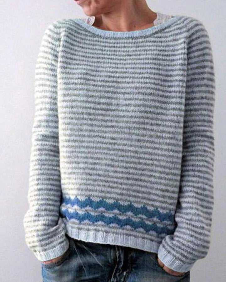 Emma - Bequemer Retro-Pullover Frauenmode