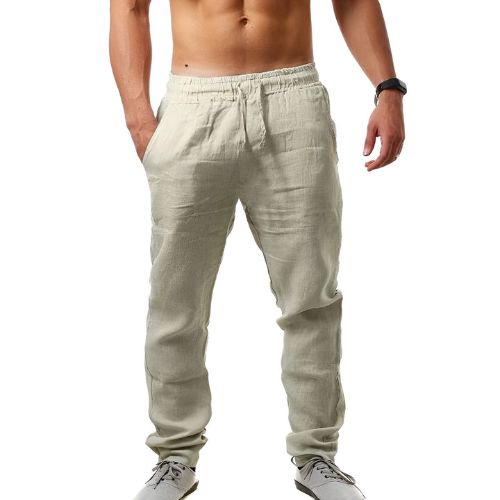 Chandler - Casula leichte Sommerhose aus Leinen für Männer