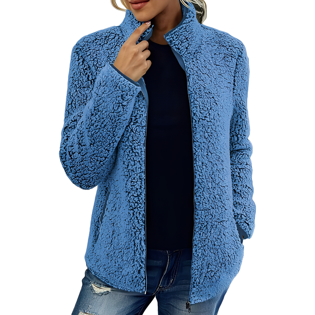 Larissa - Stilvolle, warme Fleece-Jacke für Damen