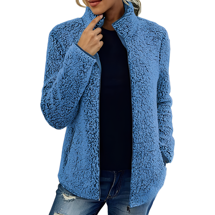 Larissa - Stilvolle, warme Fleece-Jacke für Damen