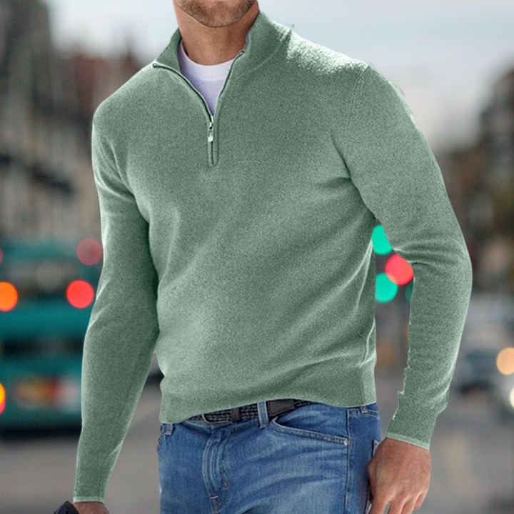 Carlo – Pullover mit Reißverschluss