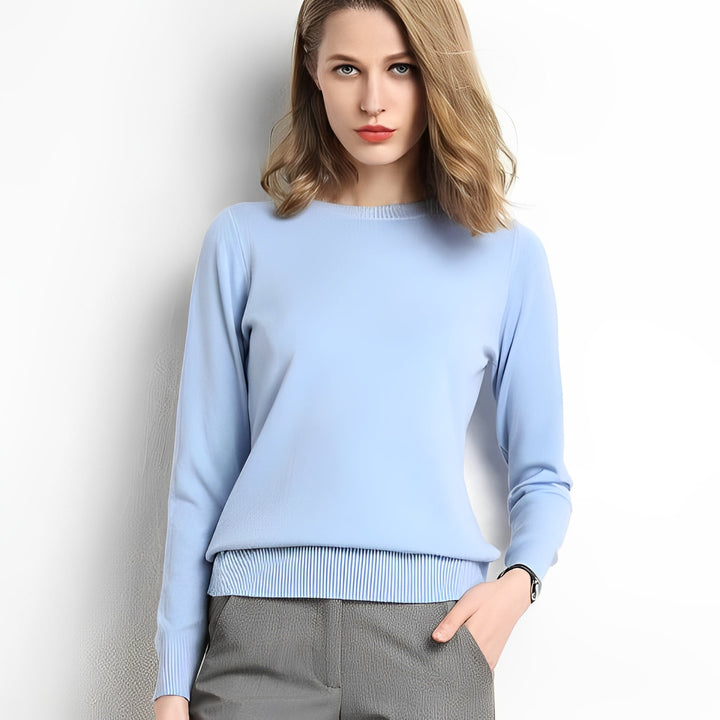 Carmella - Bequemer und weicher Damenpullover aus Strick