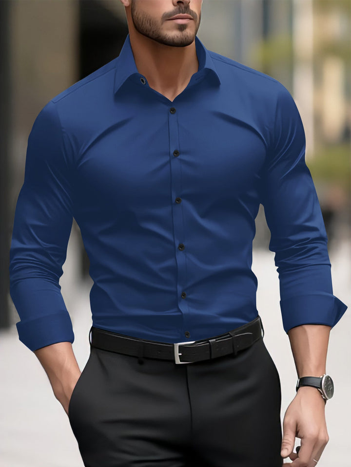 Thomas - Lässiges Herrenshirt mit Reverskragen