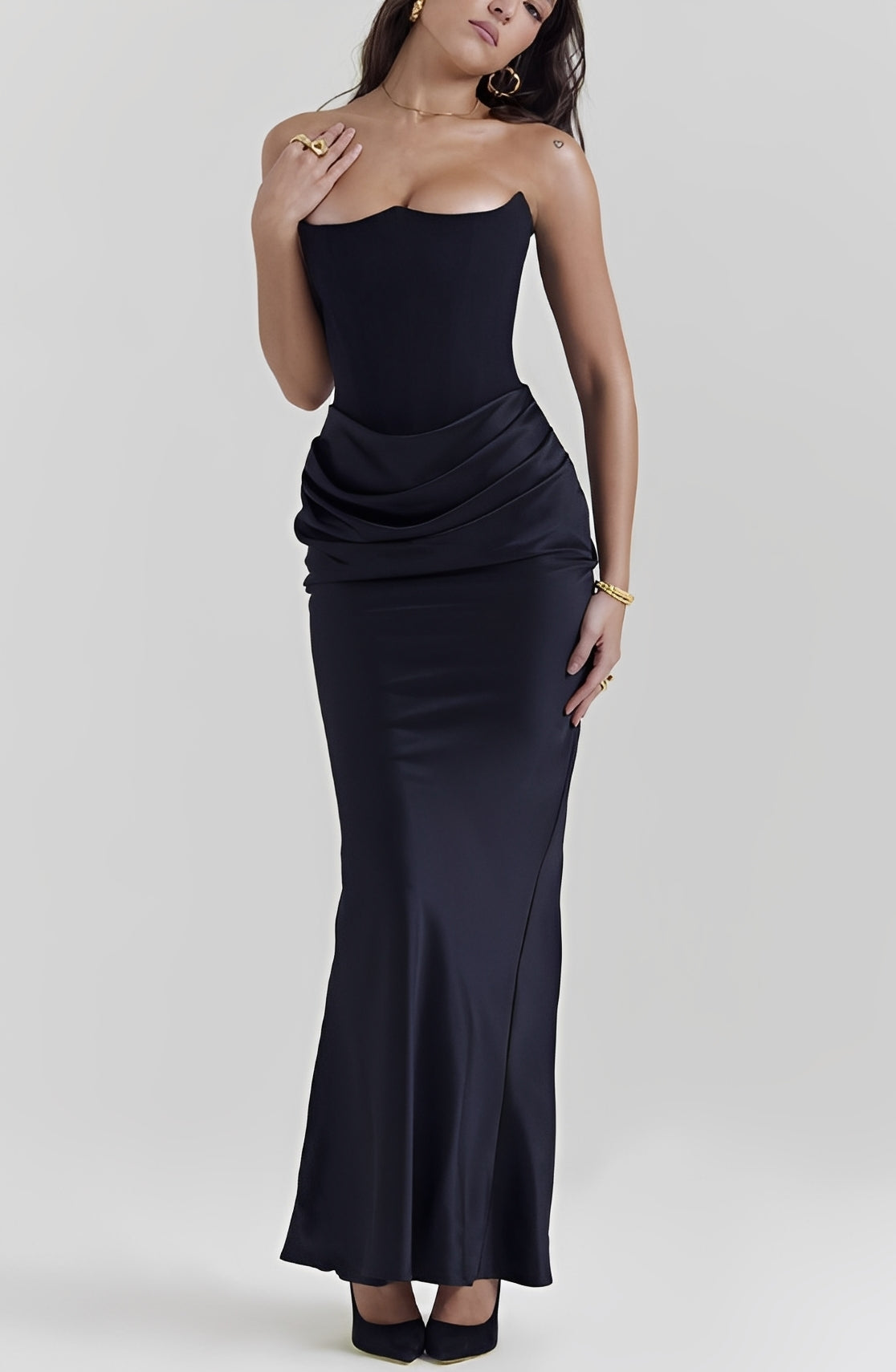 Julie - Stilvolles, eng anliegendes Korsettkleid für Damen