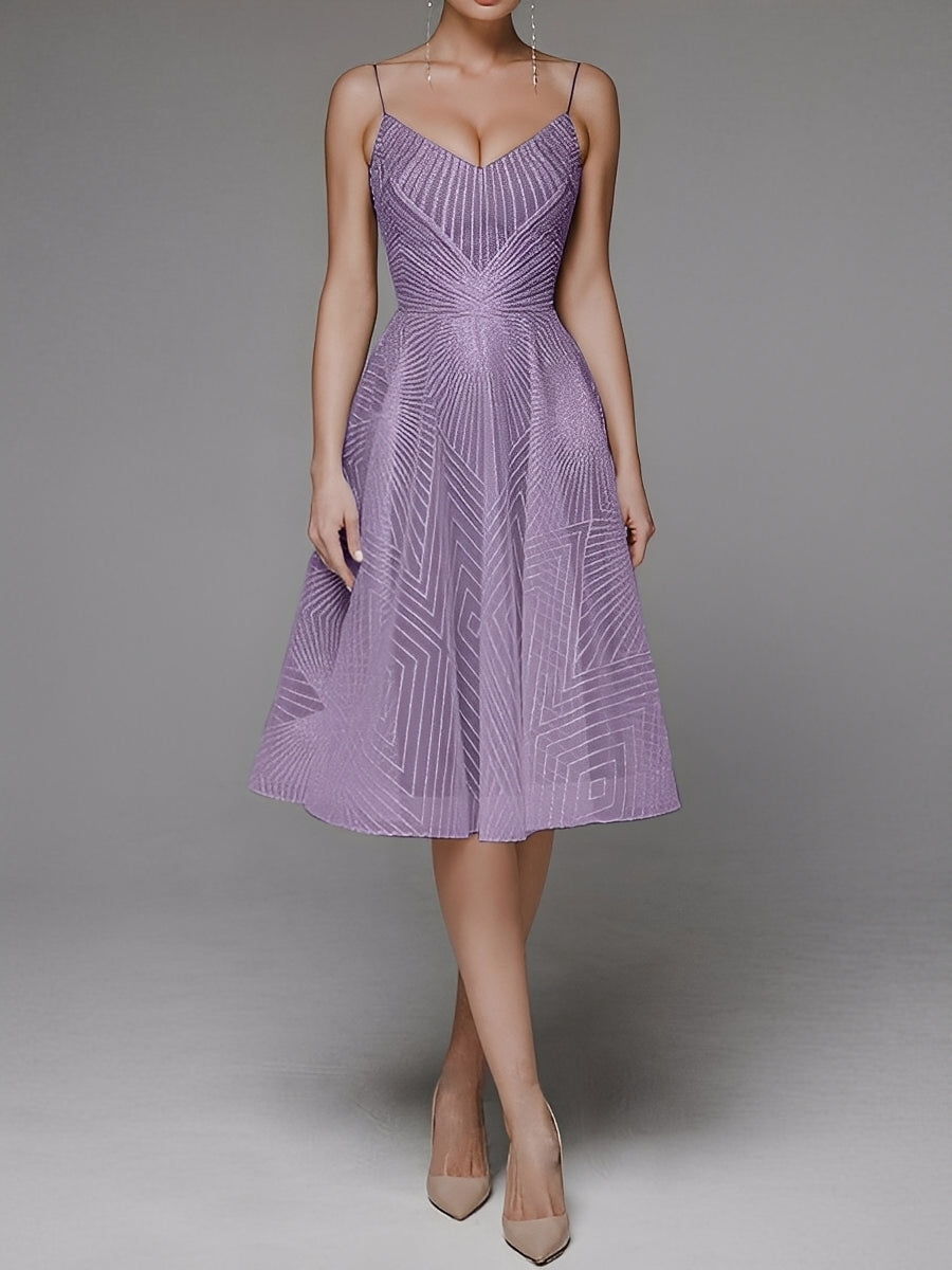 Anabelle - Elegantes ärmelloses Damenkleid mit Trägern