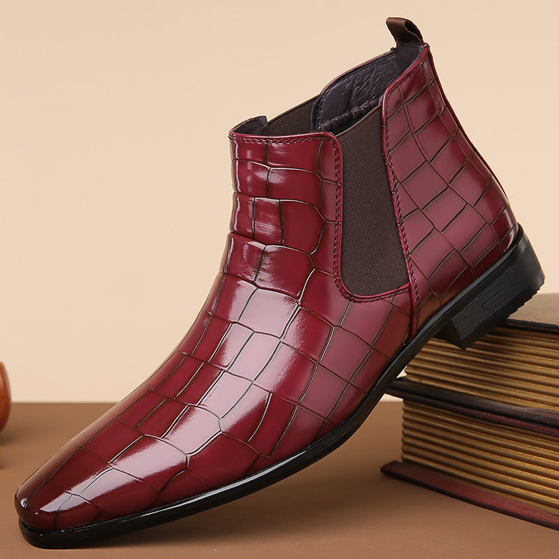 Gladwin - Schicke glänzende Lederschuhe für Herren