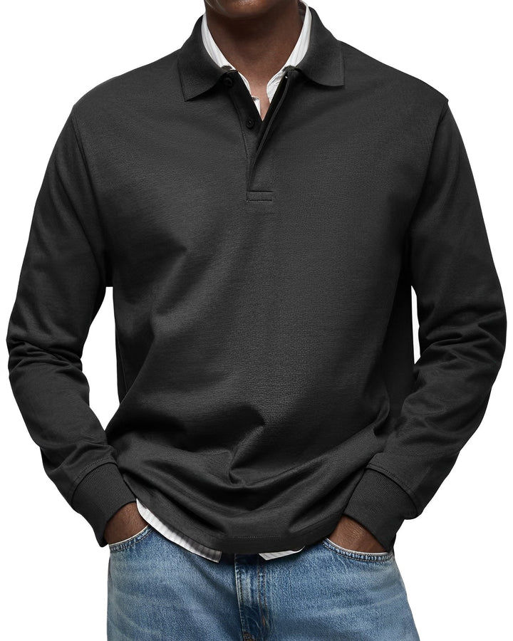 Willis - Eleganter Herrenpullover mit Knöpfen