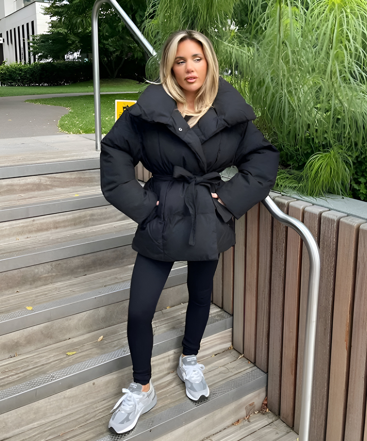 Michaela | Damen Steppjacke Stillvol Für den winter