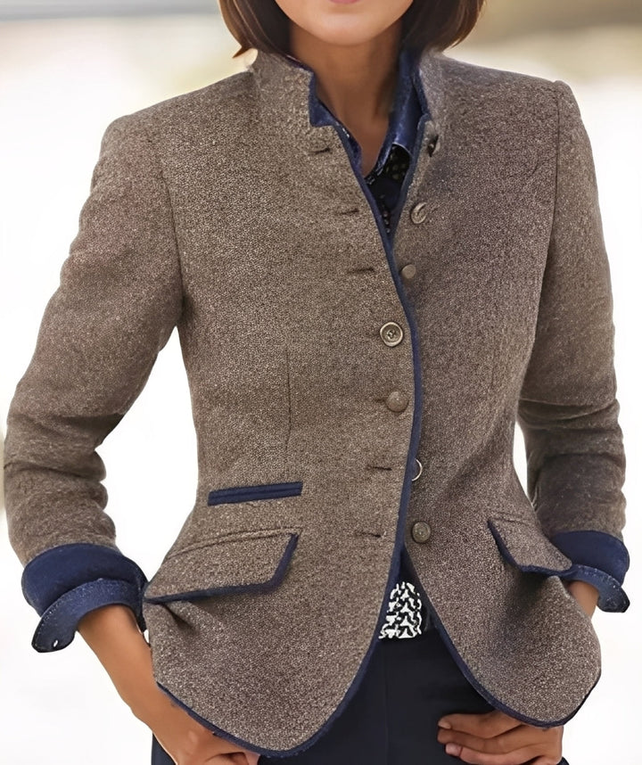 Kaelyn - Zeitgemäße Damenjacke mit Taschen für den täglichen Gebrauch