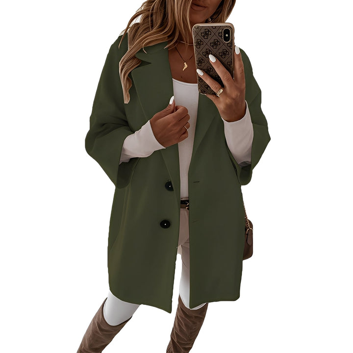 Lindsie - Figurbetonte Damenjacke mit Knöpfen