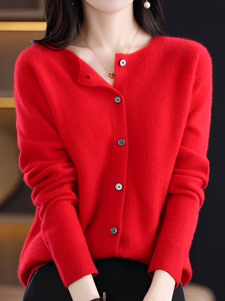 Arabella - Komfortabler, locker geschnittener Wollpullover für Damen