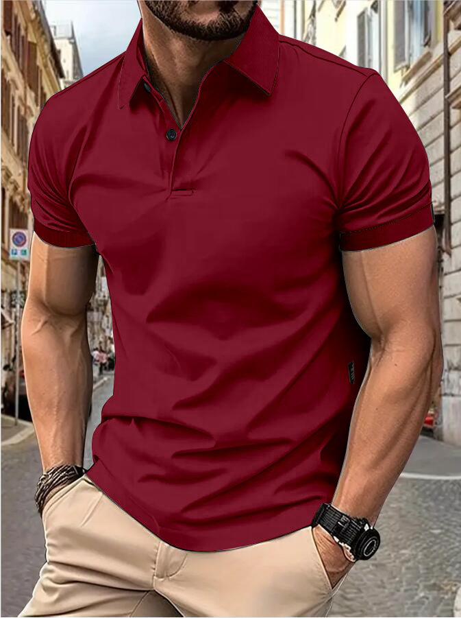 Blake - Eng sitzendes Sommer-Poloshirt für Herren