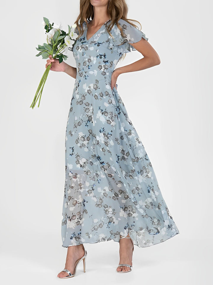 Giselle - Schickes Midikleid mit Blumenmuster für Damen