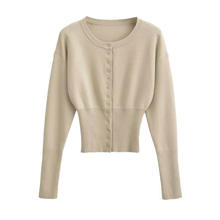 Reverie - Elegantes, kurzes Damen-Stricktop
