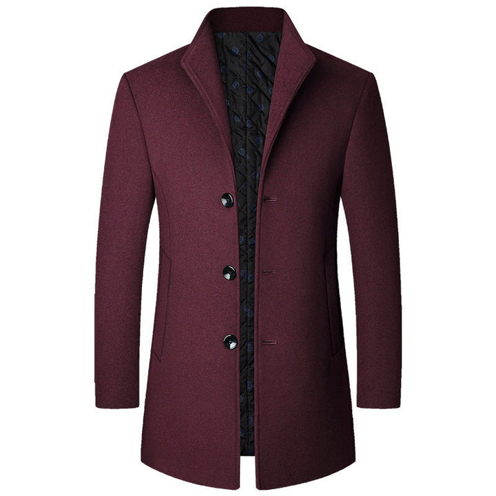 Colson - Schicker langer Herren-Wollmantel