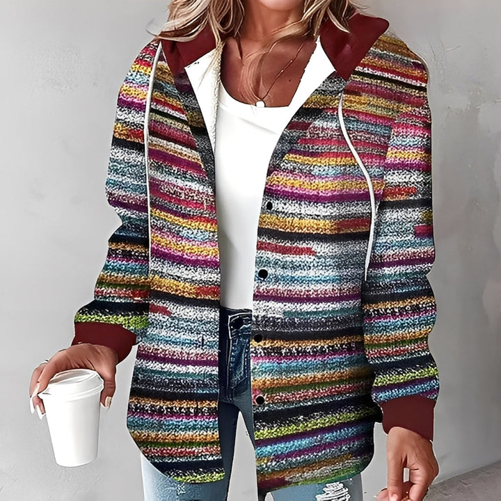 Briana - Bequeme, warme Damen-Hoodiejacke