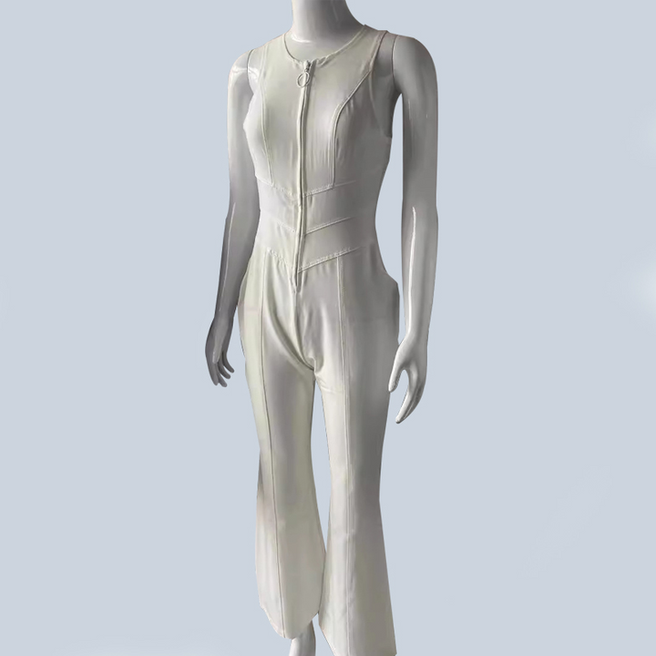 Suzanne - Ärmelloser Sommer-Jeans-Overall für Damen