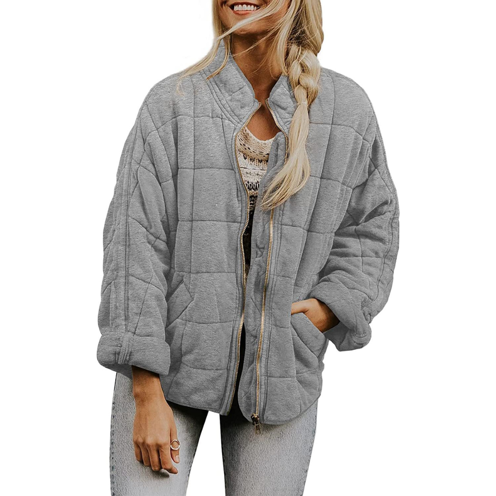 Reilly - Warme, lässige Damenjacke mit Taschen