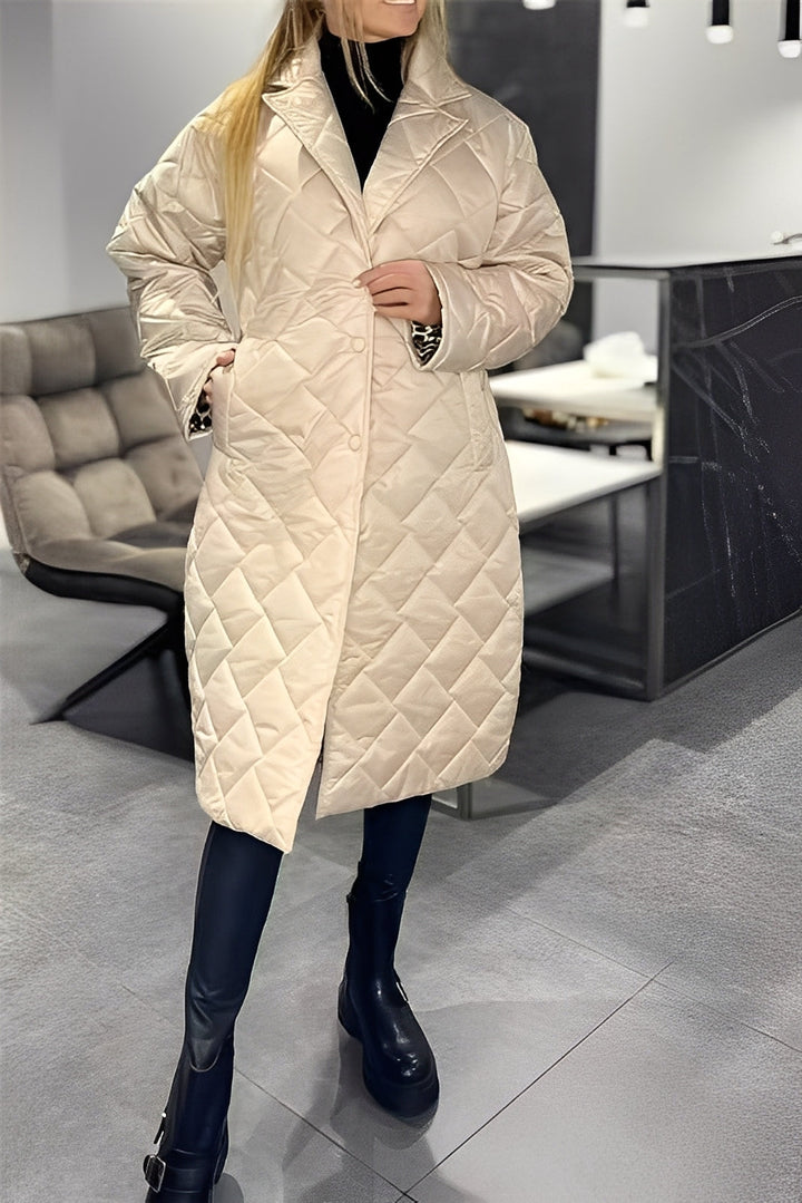 Beverly - Stilvolle, weit geschnittene Daunenjacke für Damen