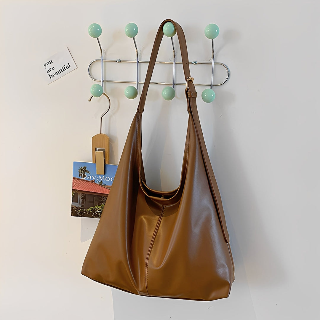 Kathleen - Leichte Lederhandtasche für Damen
