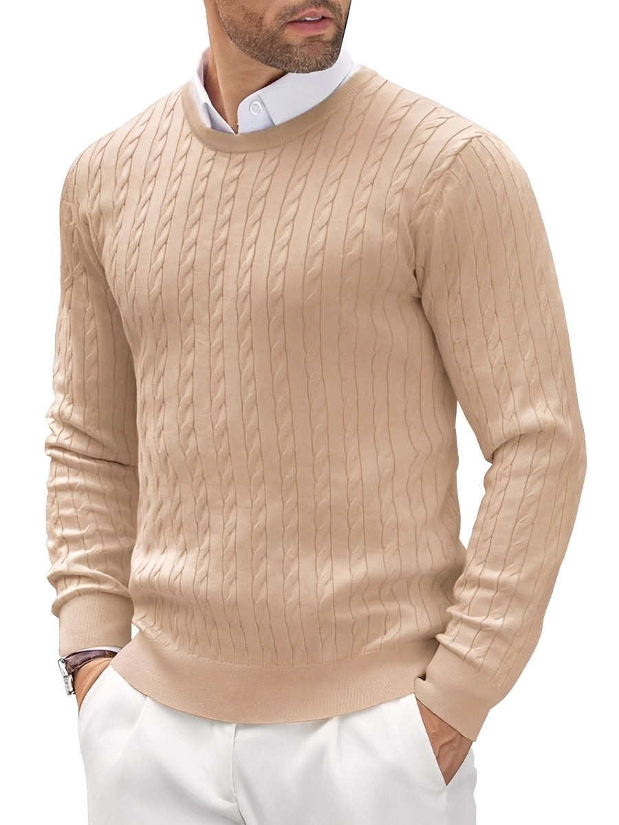 Romilly - Bequemer, schmaler Herrenpullover