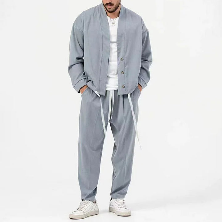 Garet - Blazer-Set mit Hose und Kordelzug
