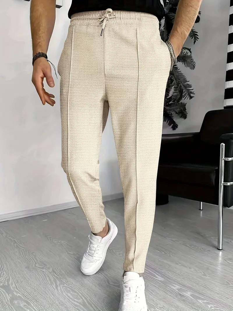 Barron - Hose mit auffälligem Waffelmuster