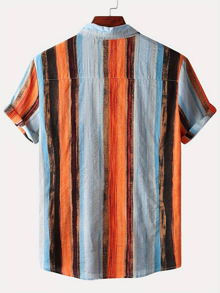 Kenneth - Kurzarm-Casual-Hemd mit frischem Stil