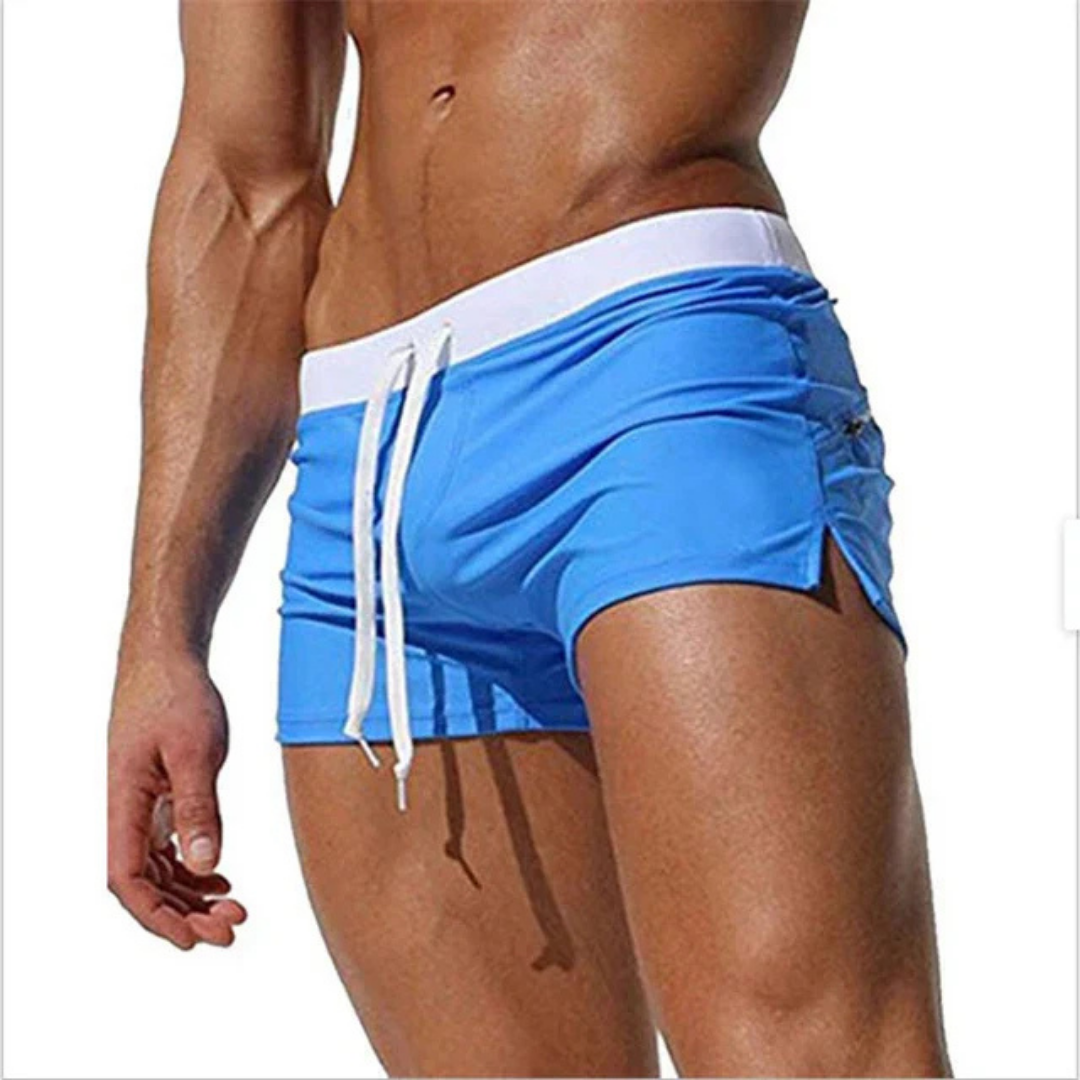 Caleb – Schnelltrocknende Badehose mit Verstellbarem Kordelzug