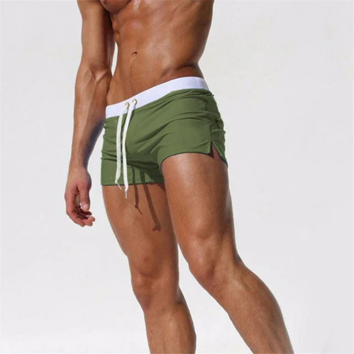 Caleb – Schnelltrocknende Badehose mit Verstellbarem Kordelzug