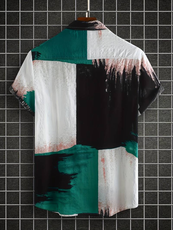 Kenneth - Kurzarm-Casual-Hemd mit frischem Stil