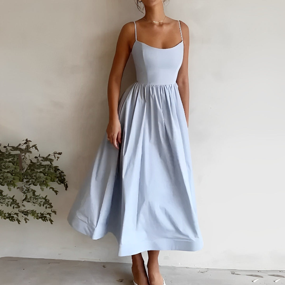 Selena - Elegantes Midikleid für Damen für die Arbeit