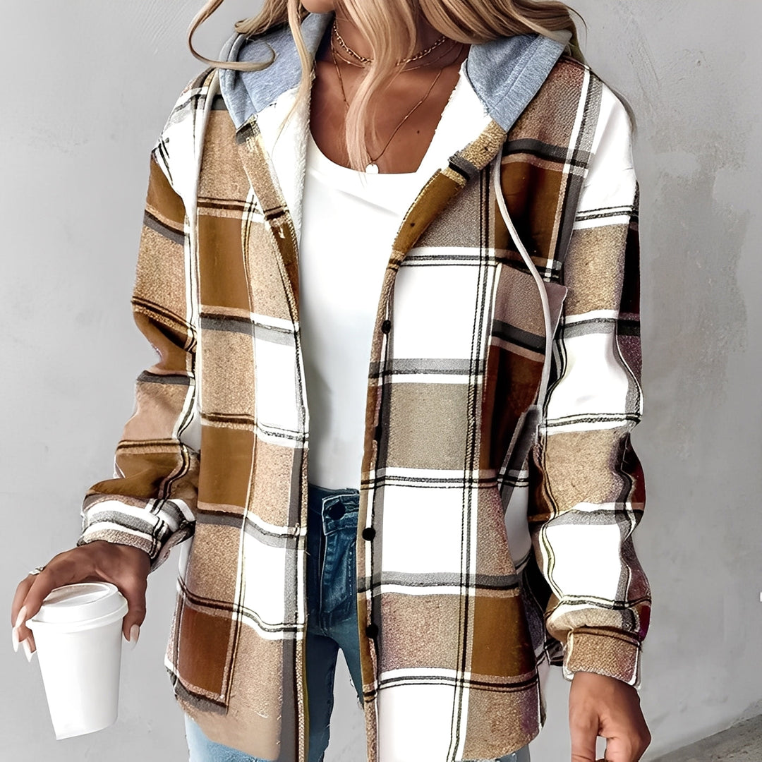 Briana - Bequeme, warme Damen-Hoodiejacke